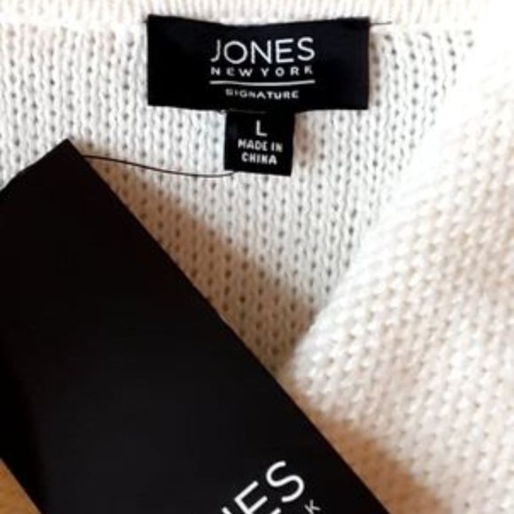 NWT, JONES New York, Acrylic "cuddler", Size Large - Picture 6 of 9